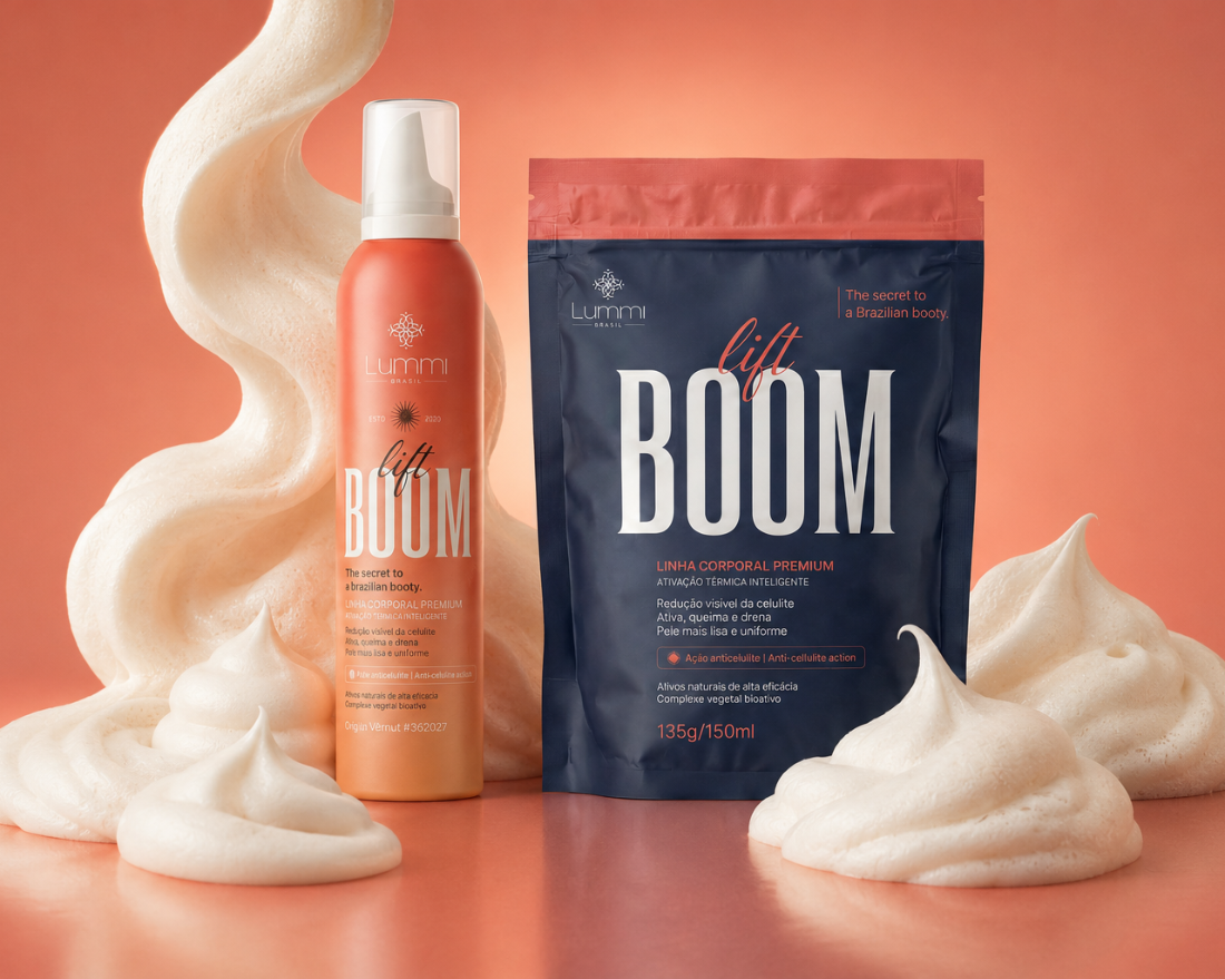 LiftBoom Celulit — Mousse Termogênico Hot Feel®